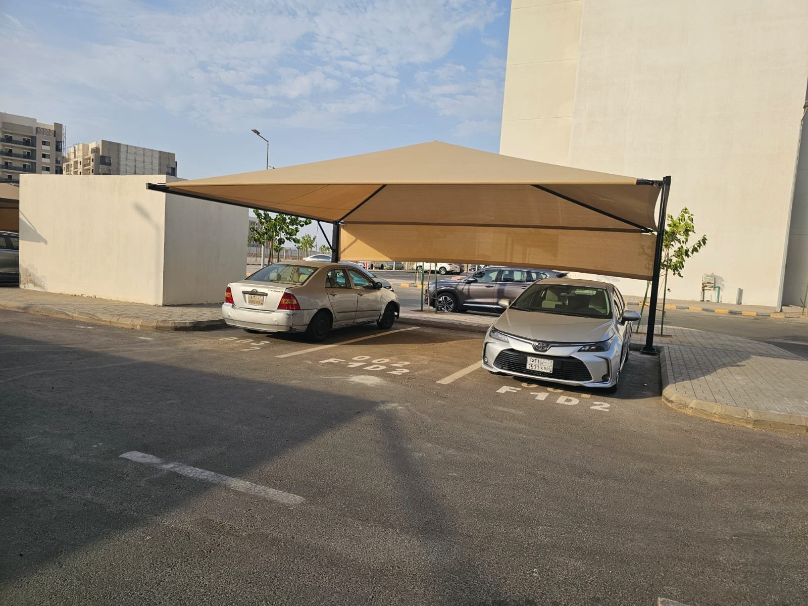 مظلات سيارات في جدة